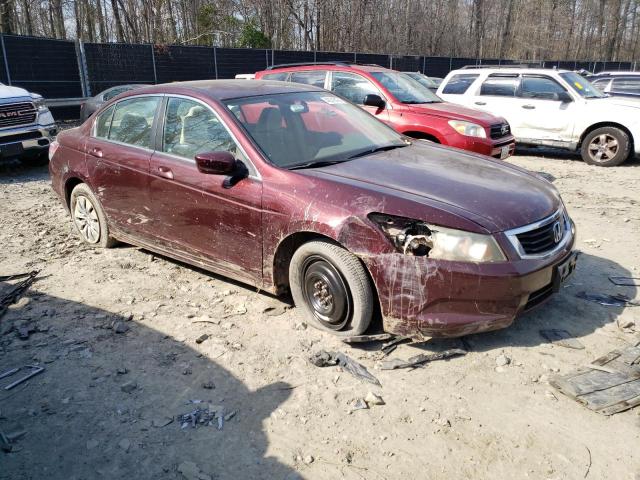 1HGCP26359A169865 - 2009 HONDA ACCORD LX RED photo 4