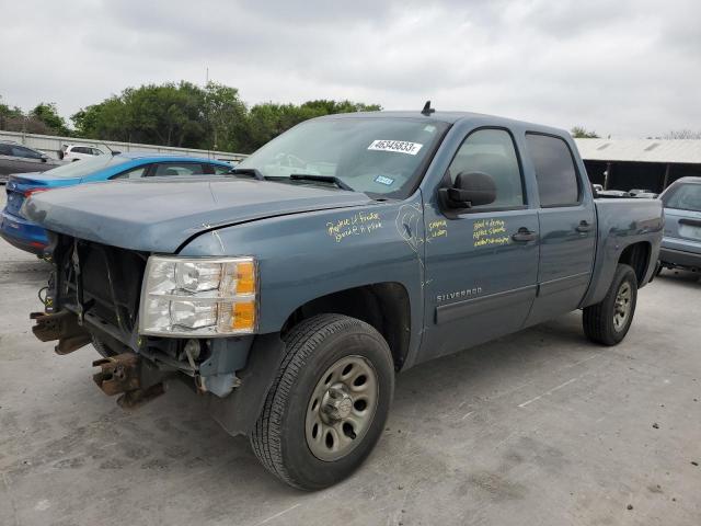 3GCPCREA2DG164606 - 2013 CHEVROLET SILVERADO C1500  LS BLUE photo 1