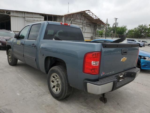 3GCPCREA2DG164606 - 2013 CHEVROLET SILVERADO C1500  LS BLUE photo 2