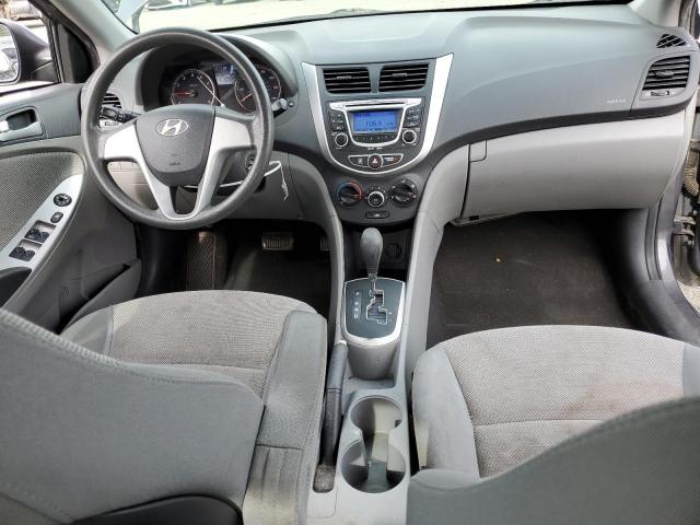 KMHCT4AE5CU216909 - 2012 HYUNDAI ACCENT GLS GRAY photo 8