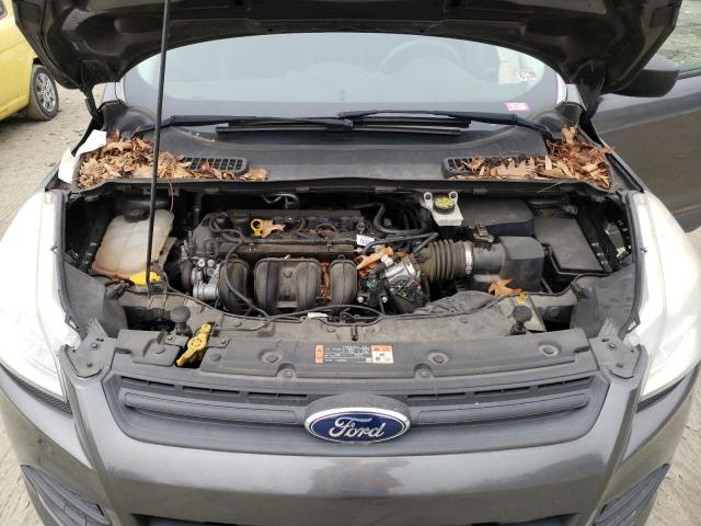 1FMCU0F75FUC32807 - 2015 FORD ESCAPE S GRAY photo 12