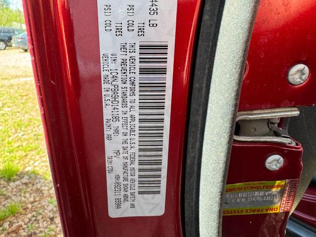 1C4NJPBA9HD141185 - 2017 JEEP PATRIOT SPORT RED photo 10