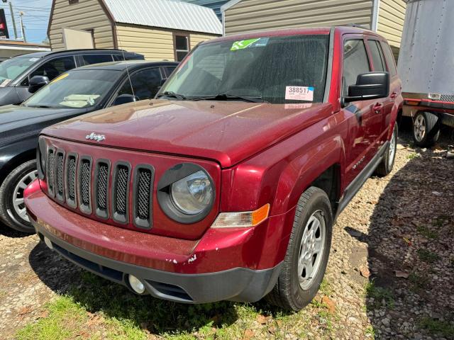 1C4NJPBA9HD141185 - 2017 JEEP PATRIOT SPORT RED photo 2