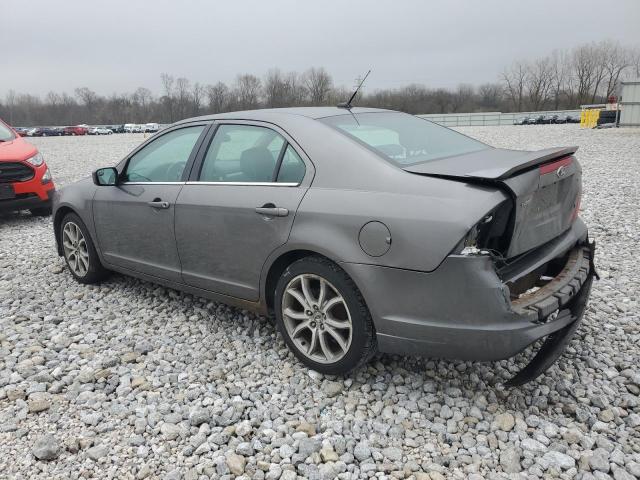 3FAHP0HA4BR112966 - 2011 FORD FUSION SE GRAY photo 2