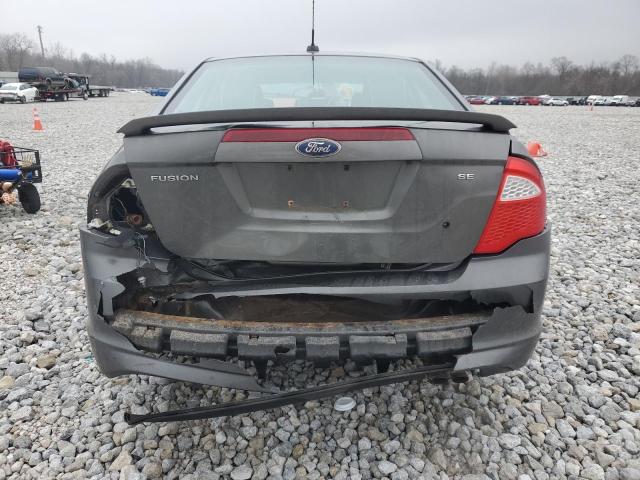 3FAHP0HA4BR112966 - 2011 FORD FUSION SE GRAY photo 6