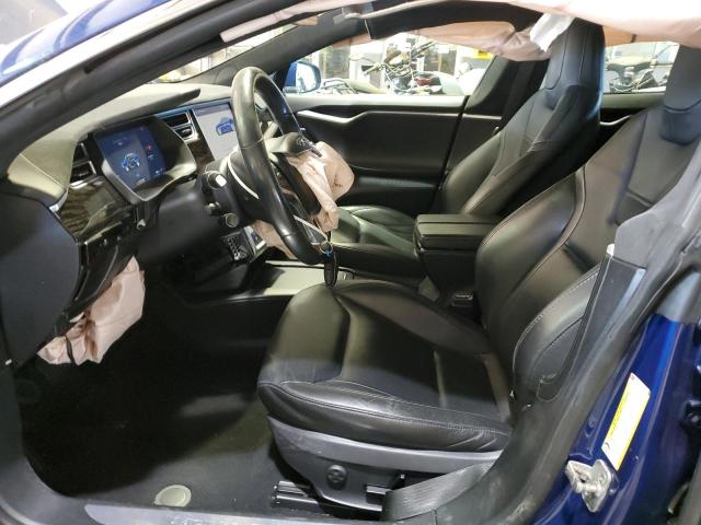 5YJSA1E20GF156203 - 2016 TESLA MODEL S ლურჯი ფოტო 7