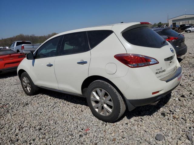 JN8AZ1MU4BW058601 - 2011 NISSAN MURANO S WHITE photo 2