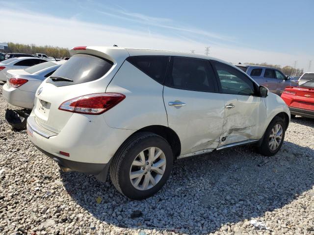 JN8AZ1MU4BW058601 - 2011 NISSAN MURANO S WHITE photo 3