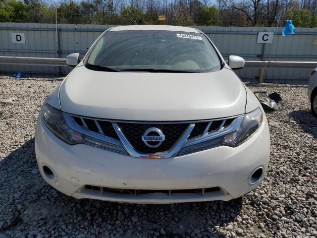 JN8AZ1MU4BW058601 - 2011 NISSAN MURANO S WHITE photo 5