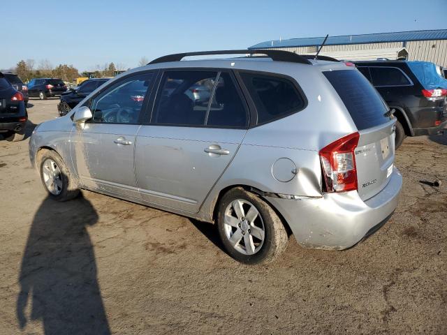 KNAFG529497284944 - 2009 KIA RONDO BASE SILVER photo 2