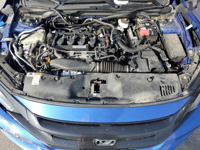 SHHFK7H64KU410289 - 2019 HONDA CIVIC EX BLUE photo 11