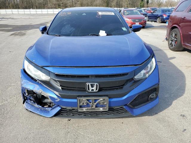 SHHFK7H64KU410289 - 2019 HONDA CIVIC EX BLUE photo 5