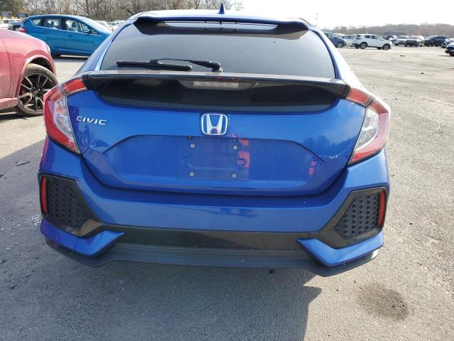 SHHFK7H64KU410289 - 2019 HONDA CIVIC EX BLUE photo 6