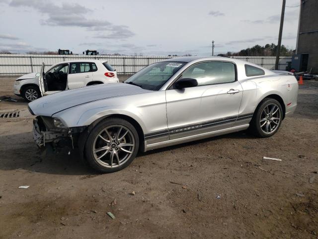 1ZVBP8AM6D5277360 - 2013 FORD MUSTANG SILVER photo 1
