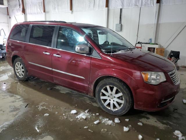 2C4RC1CG8CR412254 - 2012 CHRYSLER TOWN & COU TOURING L RED photo 4