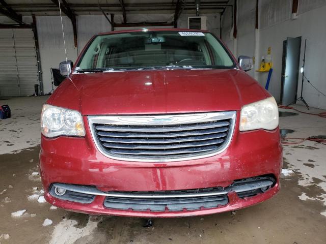 2C4RC1CG8CR412254 - 2012 CHRYSLER TOWN & COU TOURING L RED photo 5