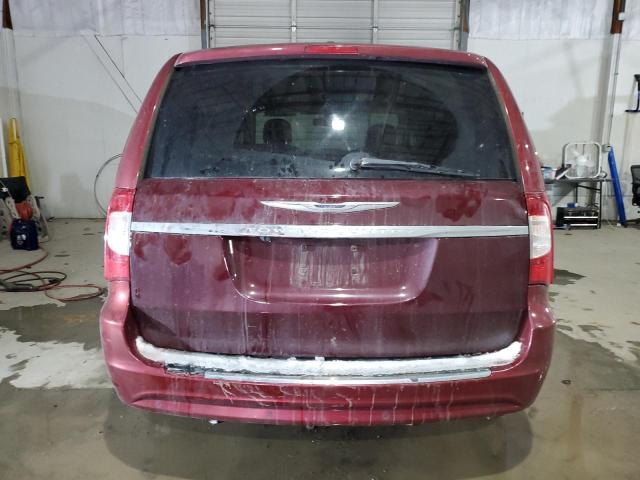 2C4RC1CG8CR412254 - 2012 CHRYSLER TOWN & COU TOURING L RED photo 6