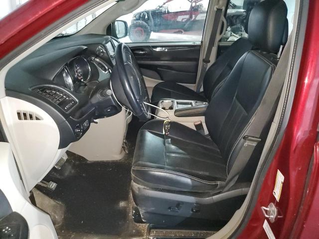 2C4RC1CG8CR412254 - 2012 CHRYSLER TOWN & COU TOURING L RED photo 7