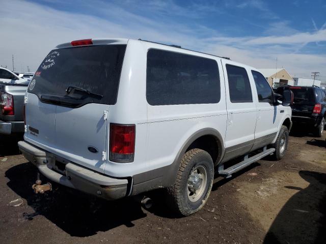 1FMSU45P35ED47418 - 2005 FORD EXCURSION EDDIE BAUER WHITE photo 3