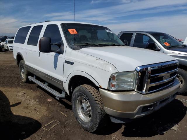 1FMSU45P35ED47418 - 2005 FORD EXCURSION EDDIE BAUER WHITE photo 4