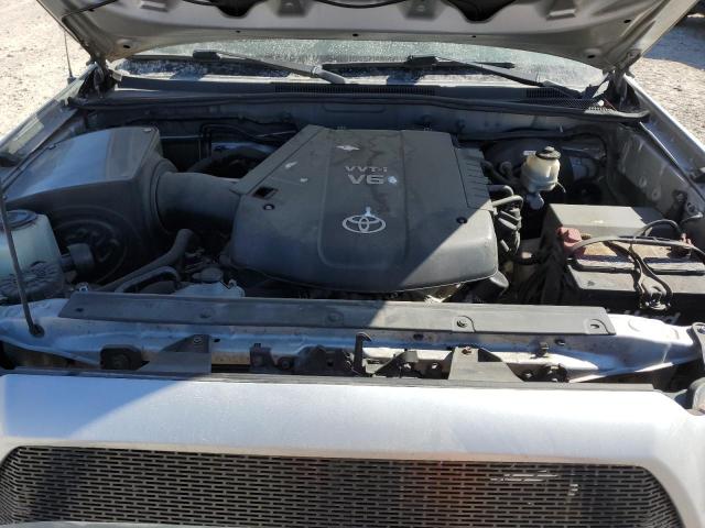 3TMJU4GN4DM141433 - 2013 TOYOTA TACOMA DOUBLE CAB PRERUNNER SILVER photo 11