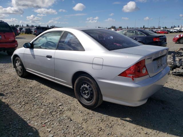 1HGEM22165L033068 - 2005 HONDA CIVIC DX VP Gümüş foto 2