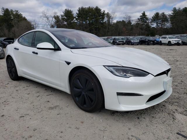 5YJSA1E59PF528504 - 2023 TESLA MODEL S თეთრი ფოტო 4