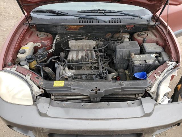 KM8SC73D83U477355 - 2003 HYUNDAI SANTA FE GLS MAROON photo 12