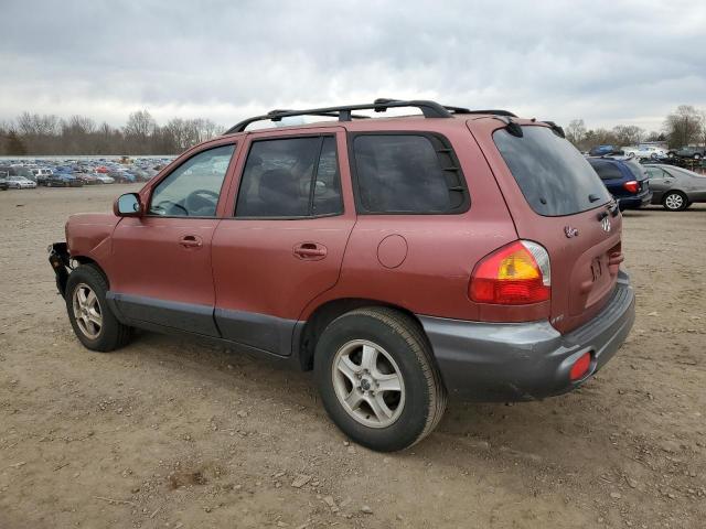 KM8SC73D83U477355 - 2003 HYUNDAI SANTA FE GLS MAROON photo 2