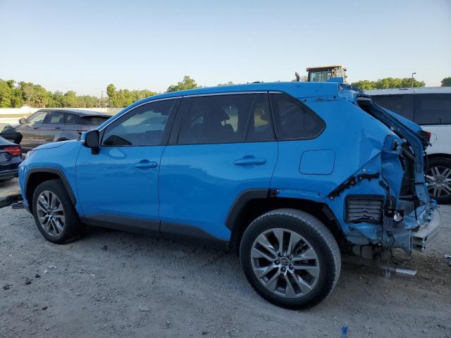 2T3C1RFV3KC015979 - 2019 TOYOTA RAV4 XLE PREMIUM BLUE photo 2