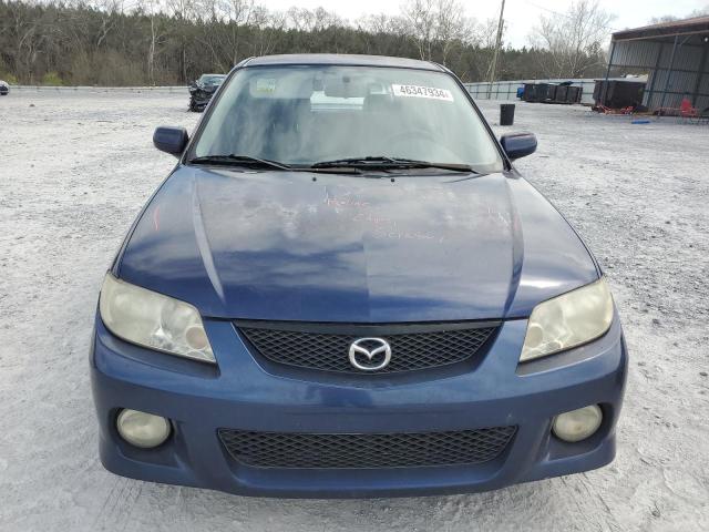 JM1BJ245531143368 - 2003 MAZDA PROTEGE PR5 BLUE photo 5