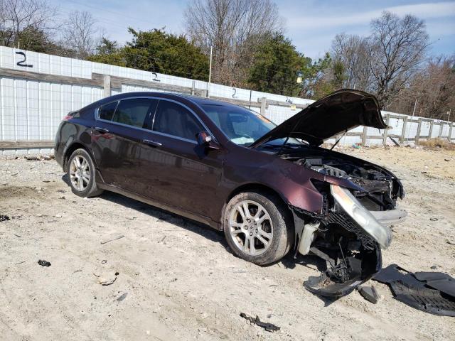 19UUA8F5XAA008717 - 2010 ACURA TL BURGUNDY photo 4