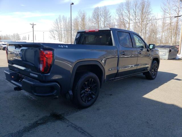 1GTP9CEK5MZ234104 - 2021 GMC SIERRA K1500 ELEVATION BLUE photo 3