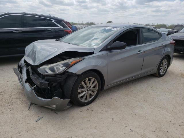 KMHDH4AE5FU424976 - 2015 HYUNDAI ELANTRA SE SILVER photo 1