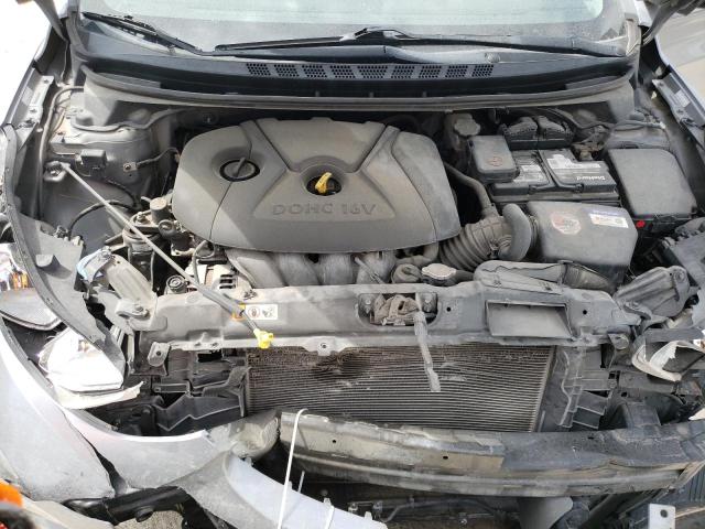 KMHDH4AE5FU424976 - 2015 HYUNDAI ELANTRA SE SILVER photo 11