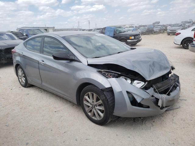 KMHDH4AE5FU424976 - 2015 HYUNDAI ELANTRA SE SILVER photo 4