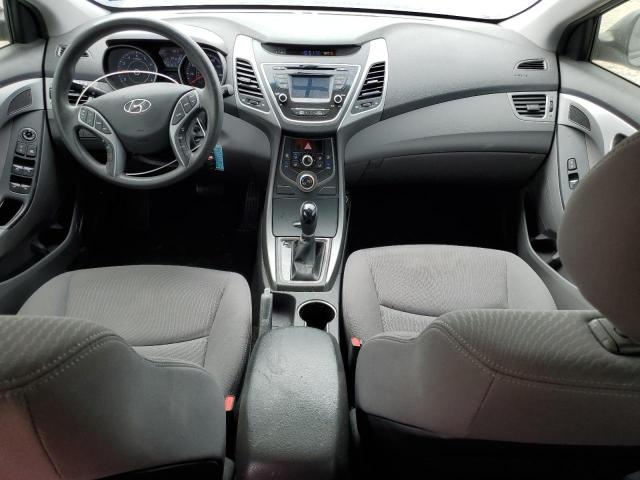 KMHDH4AE5FU424976 - 2015 HYUNDAI ELANTRA SE SILVER photo 8