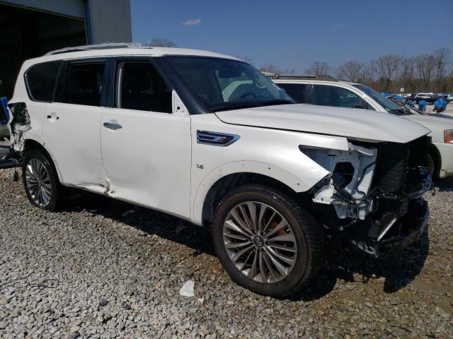 JN8AZ2NEXK9225765 - 2019 INFINITI QX80 LUXE WHITE photo 4