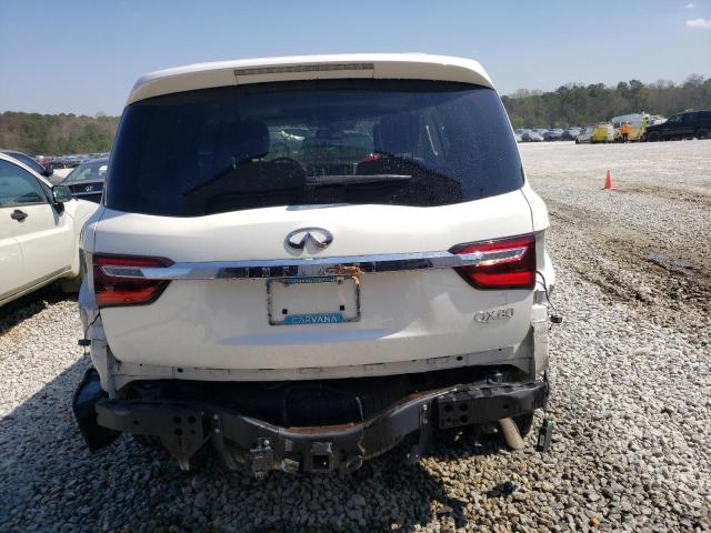 JN8AZ2NEXK9225765 - 2019 INFINITI QX80 LUXE WHITE photo 6