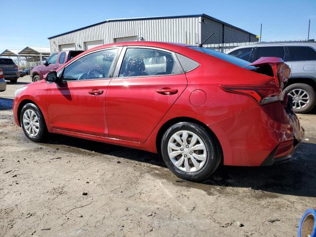 3KPC24A36KE059801 - 2019 HYUNDAI ACCENT SE RED photo 2