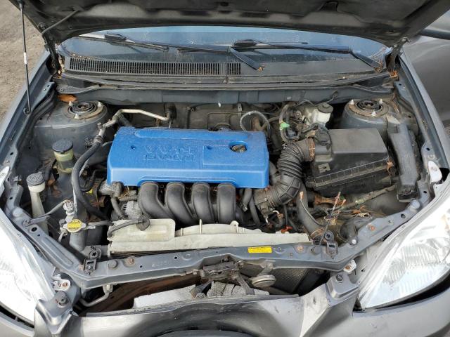 2T1KR32E85C380694 - 2005 TOYOTA MATRIX XR GRAY photo 11