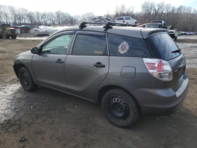 2T1KR32E85C380694 - 2005 TOYOTA MATRIX XR GRAY photo 2