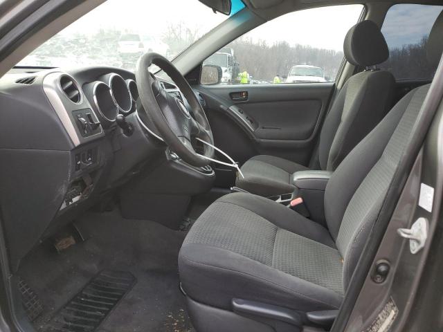 2T1KR32E85C380694 - 2005 TOYOTA MATRIX XR GRAY photo 7