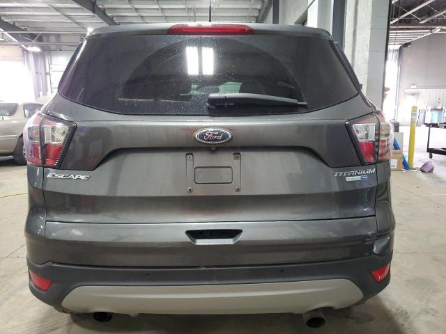 1FMCU9J94HUA77991 - 2017 FORD ESCAPE TITANIUM GRAY photo 6