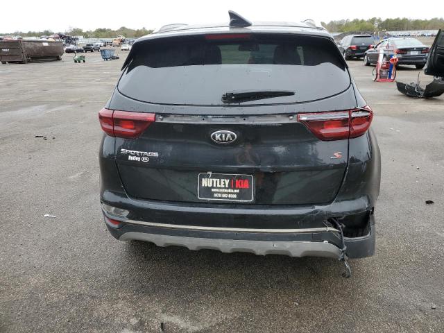 KNDP6CAC9L7665126 - 2020 KIA SPORTAGE S BLACK photo 6