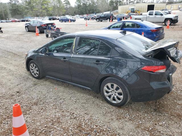 5YFEPMAE4MP158128 - 2021 TOYOTA COROLLA LE BLACK photo 2