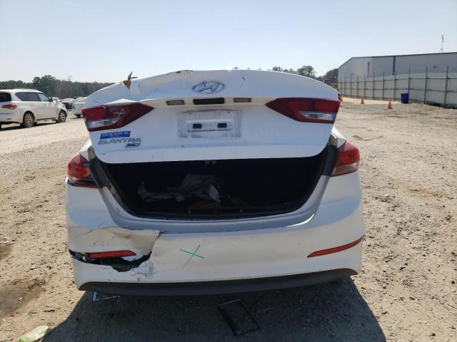 5NPD74LF2HH139159 - 2017 HYUNDAI ELANTRA SE WHITE photo 6