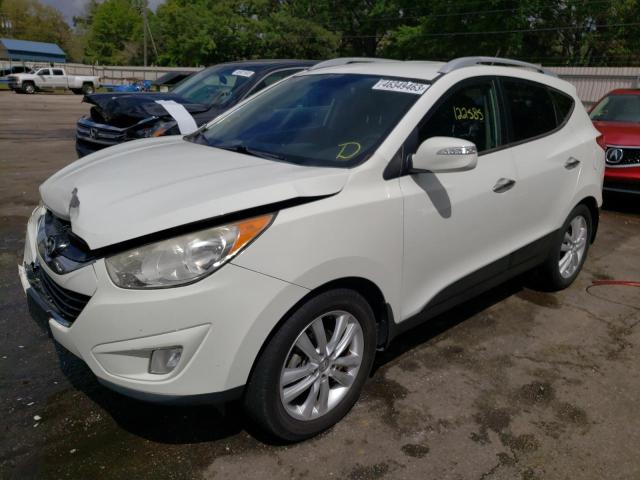 KM8JU3ACXBU154810 - 2011 HYUNDAI TUCSON GLS WHITE photo 1