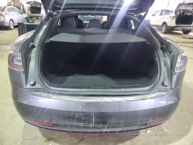 5YJSA1E43LF397507 - 2020 TESLA MODEL S ნაცრისფერი ფოტო 6