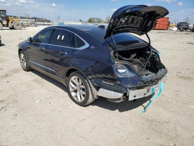 1G1125S32JU123661 - 2018 CHEVROLET IMPALA PREMIER BLUE photo 2